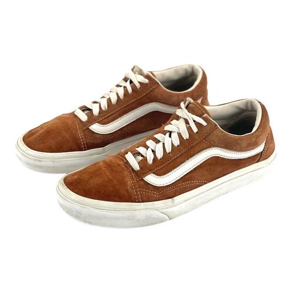 Vans Old‎ Skool Pig Suede - Tortoise Shell 2022 Skate Shoes Women’s 8 Men’s 7 - Picture 1 of 11